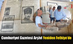 Cumhuriyet Gazetesi Arşivi Yeniden Fethiye’de