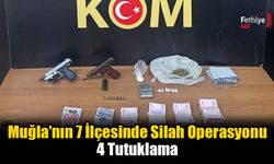 Muğla’nın 7 İlçesinde Silah Operasyonu: 4 Tutuklama