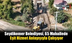 Seydikemer Belediyesi’nden Kış Öncesi Yoğun Yol Bakımı