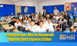 Fethiyespor, Moral Depoladı