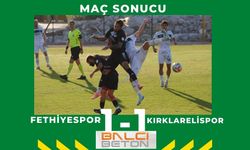 Fethiyespor 1 Puana Razı Oldu