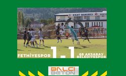 Fethiyespor’dan Bu Kadar 1-1