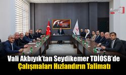 Vali Akbıyık’tan Seydikemer TDİOSB’de Çalışmaları Hızlandırın Talimatı