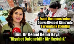 Esnaf Hastanesi’nden Dünya Diyabet Günü'nde Farkındalık Etkinliği