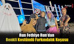 Run Fethiye Run’dan Renkli Kostümlü Farkındalık Koşusu