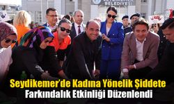 Seydikemer’de Kadına Yönelik Şiddete Farkındalık Etkinliği Düzenlendi