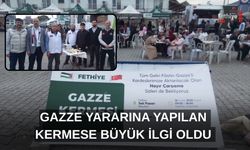 Fethiye'de Gazze Yararına Yapılan Kermese Büyük İlgi Oldu
