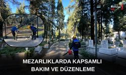 Büyükşehirden Mezarlıklarda Kapsamlı Bakım ve Düzenleme