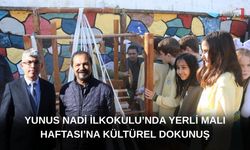 Yunus Nadi İlkokulu’nda Yerli Malı Haftası’na Kültürel Dokunuş