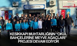 Atatürk Ortaokulu Bahçesine Meyve Ağaçları Dikildi