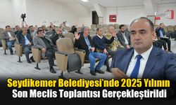 Seydikemer Belediyesi’nde 2025 Yılının Son Meclis Toplantısı Gerçekleştirildi