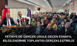 Fethiye’de Gerçek Usule Geçen Esnafa, Bilgilendirme Toplantısı Gerçekleştirildi