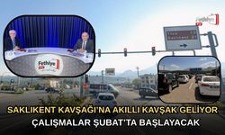 Saklıkent Kavşağı’na Akıllı Kavşak Geliyor