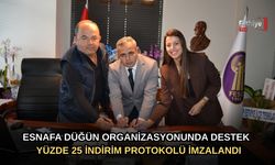 Esnafa Düğün Organizasyonunda Destek: Yüzde 25 İndirim Protokolü İmzalandı