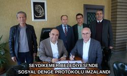 Seydikemer Belediyesi’nde Sosyal Denge Protokolü İmzalandı