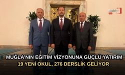 Muğla’nın Eğitim Vizyonuna Güçlü Yatırım: 19 Yeni Okul, 276 Derslik Geliyor