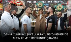 “Demir Yumruk” Şükrü Altay, Seydikemer’de Altın Kemer İçin Ringe Çıkacak