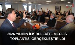 2026 Yılının İlk Belediye Meclis Toplantısı Gerçekleştirildi