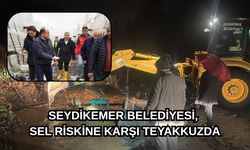 Seydikemer Belediyesi, Sel Riskine Karşı Teyakkuzda