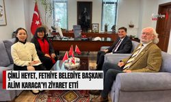 Çinli Heyet, Fethiye Belediye Başkanı Alim Karaca’yı Ziyaret Etti