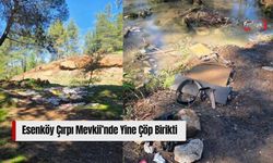 Esenköy Çırpı Mevkii’nde Yine Çöp Birikti