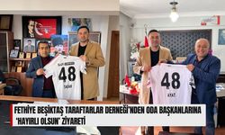 Fethiye Beşiktaş Taraftarlar Derneği’nden Oda Başkanlarına ‘Hayırlı Olsun’ Ziyareti