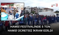 Hamsi Festivalinde 5 Ton Hamsi Ücretsiz İkram Edildi