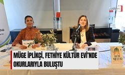 Müge İplikçi, Fethiye Kültür Evi’nde Okurlarıyla Buluştu