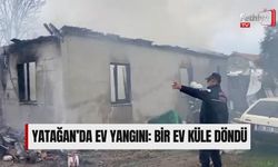 Yatağan’da Ev Yangını: Bir Ev Küle Döndü