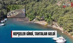 Göcek Osmanağa Koyu’nda İnşaat Başladı