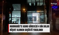 Marmaris'te Kamu Görevlisi 4 Bin Dolar Rüşvet Alırken Suçüstü Yakalandı