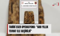 Tarihi Eser Operasyonu: "600 Yıllık Tevrat Ele Geçirildi"