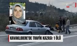 Kavaklıdere'de Trafik Kazası: 1 Ölü