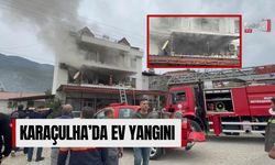 Karaçulha’da Ev Yangını