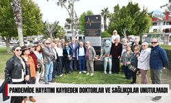 Pandemide Hayatını Kaybeden Doktorlar Ve Sağlıkçılar Unutulmadı