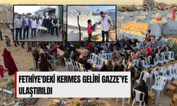 Fethiye'deki Kermes Geliri Gazze’ye Ulaştırıldı