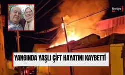 Yangında Yaşlı Çift Hayatını Kaybetti