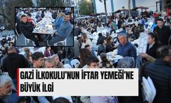 Gazi İlkokulu’nun İftar Yemeği’ne Büyük İlgi
