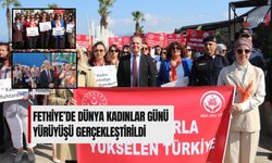 Fethiye’de Dünya Kadınlar Günü Yürüyüşü Gerçekleştirildi
