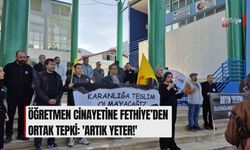 Öğretmen Cinayetine Fethiye’den Ortak Tepki: 'Artık Yeter!'