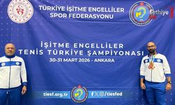 İşitme Engelliler Tenis Turnuvası’nda Muğla’ya 3 Madalya