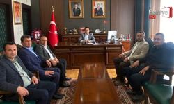 Başkan Alaşan’dan Kaymakam Dilekli’ye Nezaket Ziyareti