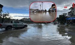 Fethiye’de Kuvvetli Yağış Sokakları Sular Altında Bıraktı