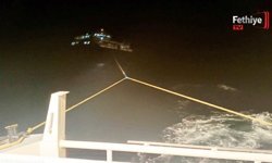 Fethiye Açıklarında Makine Arızası Nedeniyle Sürüklenen Tekne Kurtarıldı