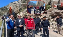 Kaymakam Akkaya, Faralya Yolunda Çalışmaları Yerinde İnceledi