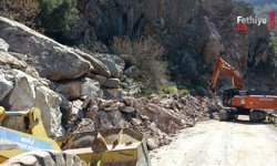 Faralya’da Heyelan Müdahalesi