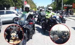 Fethiye Polisinin Korteji Yoğun İlgi Gördü