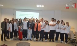 Gençlere Sağlıklı Yaşam Anlatıldı