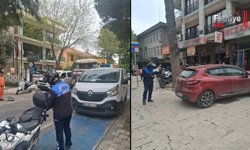 Kaldırıma Park Eden Araçlara İdari Yaptırım