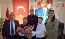 Seydikemer’de Emniyet Müdürlüğü Makamı Miniklere Emanet